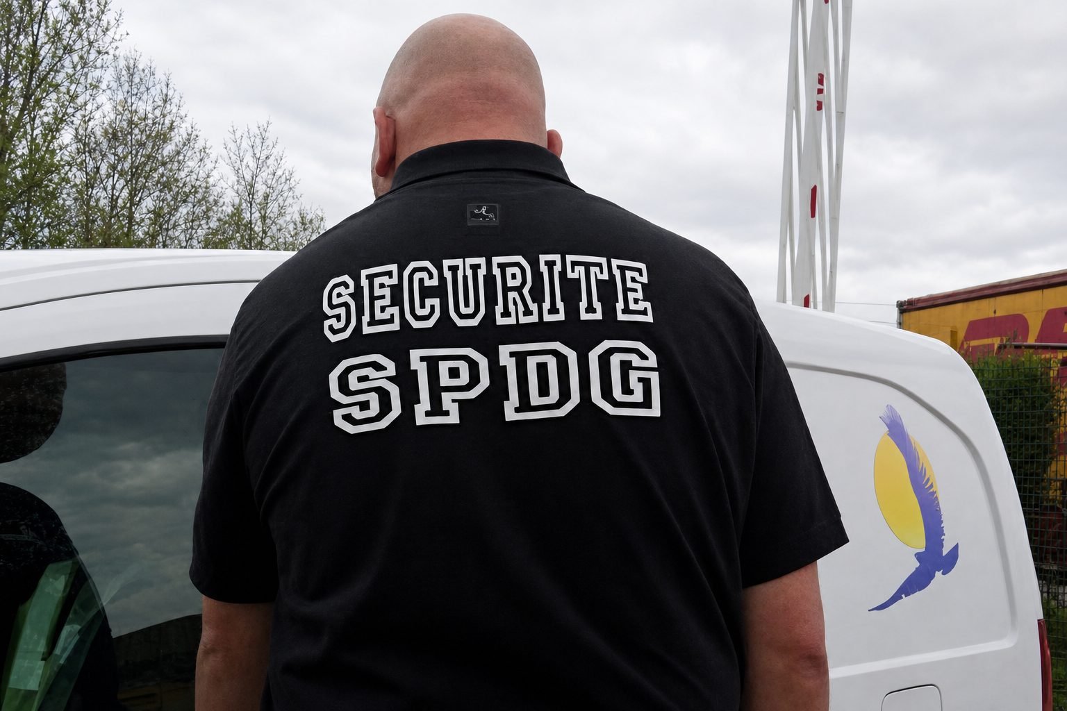 Agent de sécurité SPDG en ronde